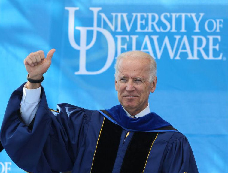 Joe Biden University of Delaware