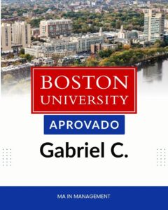 Da China aos Estados Unidos. De Londres a Milão. Do Cinema à Sustentabilidade. Muitas vezes, o sonho do mestrado internacional esbarra na dúvida: "Será que o meu curso é muito específico?" ou "Como vou competir com candidatos do mundo todo?". As aprovações recentes da NM respondem a essa pergunta com resultados reais: 💼 Gabriel C. na Boston University e Northeastern (MA Management) - EUA Por trás de cada "Approved", existe uma estratégia invisível. A assessoria da NM não é apenas sobre burocracia ou envio de documentos. Nós atuamos onde o jogo é decidido: ✅ Mentoria de Essays: Transformamos sua história em uma narrativa que os comitês de elite querem ler. ✅ Curadoria de Portfólios: Orientação técnica para áreas criativas (como Arquitetura e Artes). ✅ Cartas de Recomendação: Alinhamento estratégico com seus recomendadores. ✅ Preparação para Entrevistas: Simulações reais para você falar com confiança e propriedade. Não importa o que você quer estudar ou onde quer chegar. Se existe uma vaga no mundo para o seu talento, nós ajudamos você a conquistá-la.