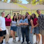 Na primeira semana, os alunos participaram do módulo de Liderança, ministrado pelo professor Dr. Mahdi Najafabadi, da CSUN. Durante as aulas, realizaram atividades práticas sobre comunicação, negociação e liderança. Ao final do módulo, cada estudante apresentou um estudo de caso de uma empresa, aplicando os conceitos aprendidos ao longo da semana.